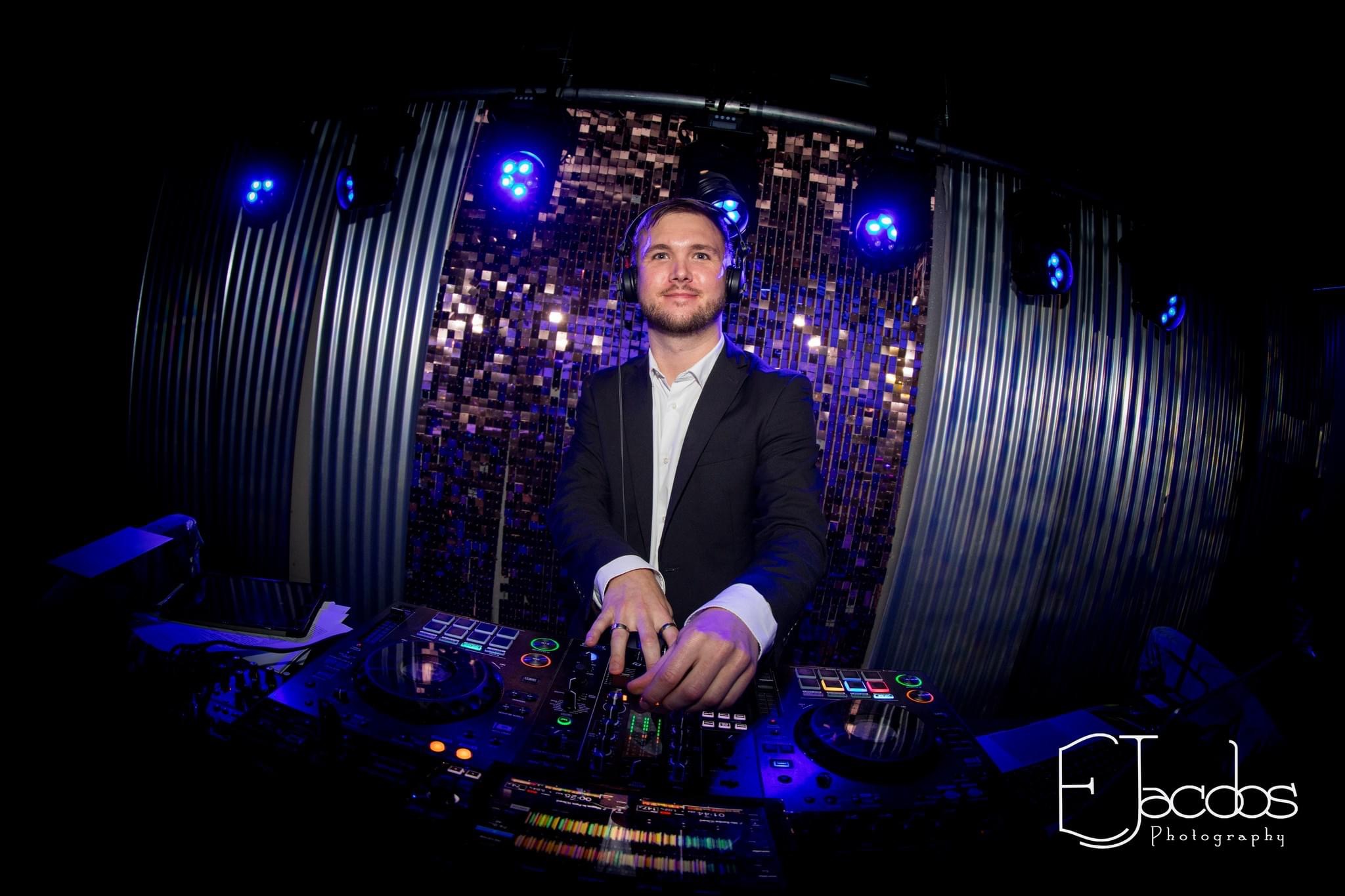 DJ Duncan Burton - luxury wedding DJ performing at high-end event in London